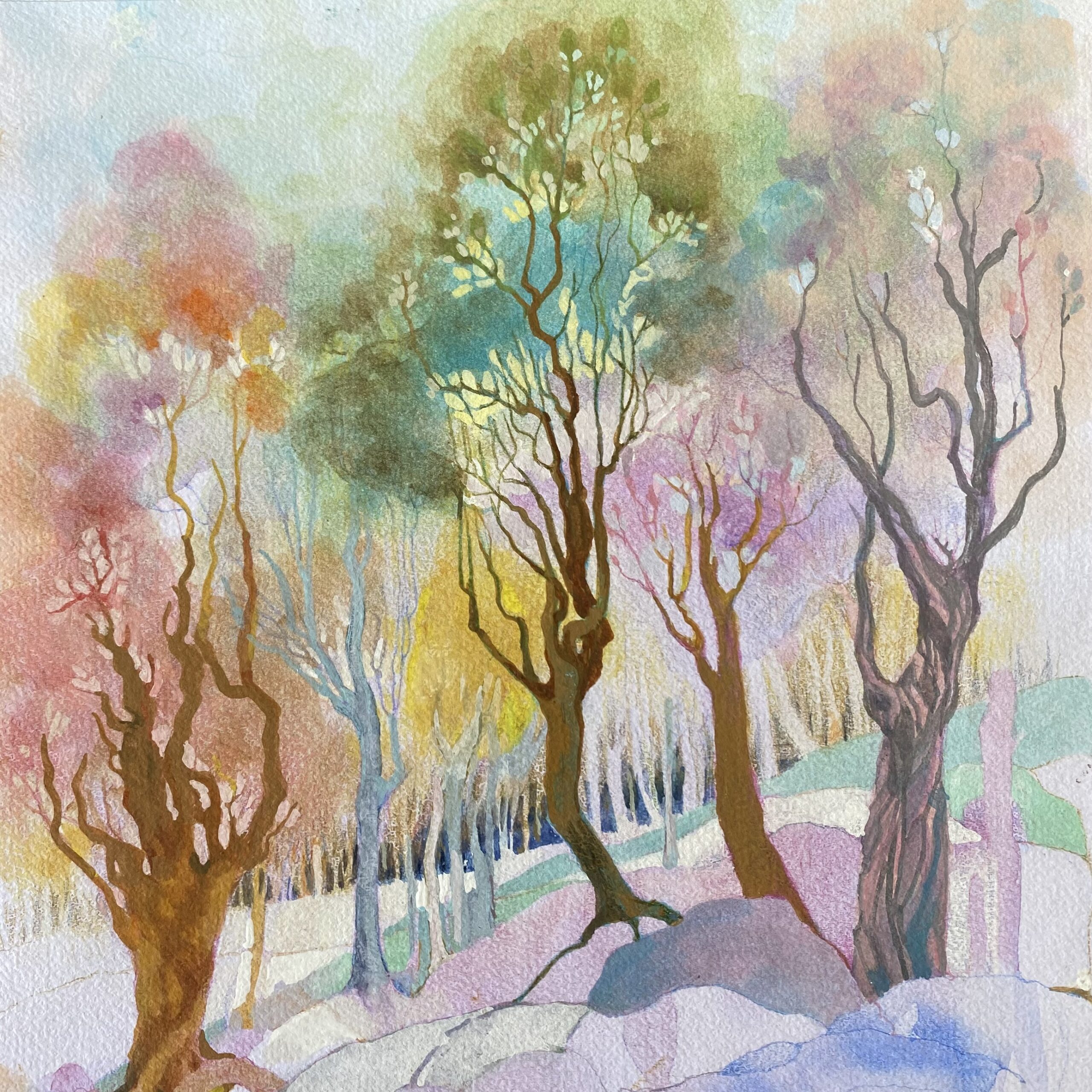 Whispering Trees 8x8 To Educate